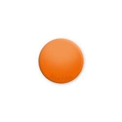 Inlay NL orange shine midi naamlogo
