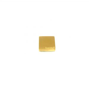 Steel deluxe inlay goud vierkant